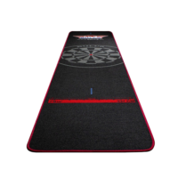 Bull's - Carpet Dartmat 300x65cm (Zwart/Rood) - Afbeelding 2