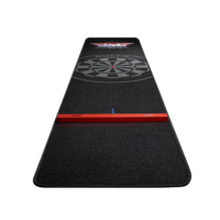 Bull’s – Carpet Dartmat + Oche 300x65cm (Zwart/Zwart) - Afbeelding 2